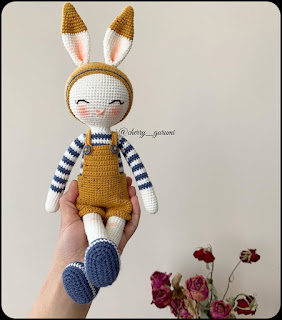 Amigurumi Mimi The Bunny In Hat Free Pattern
