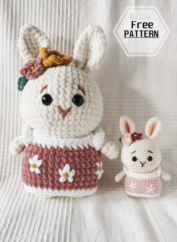 Amigurumi Autumn Bunny Free Pattern
