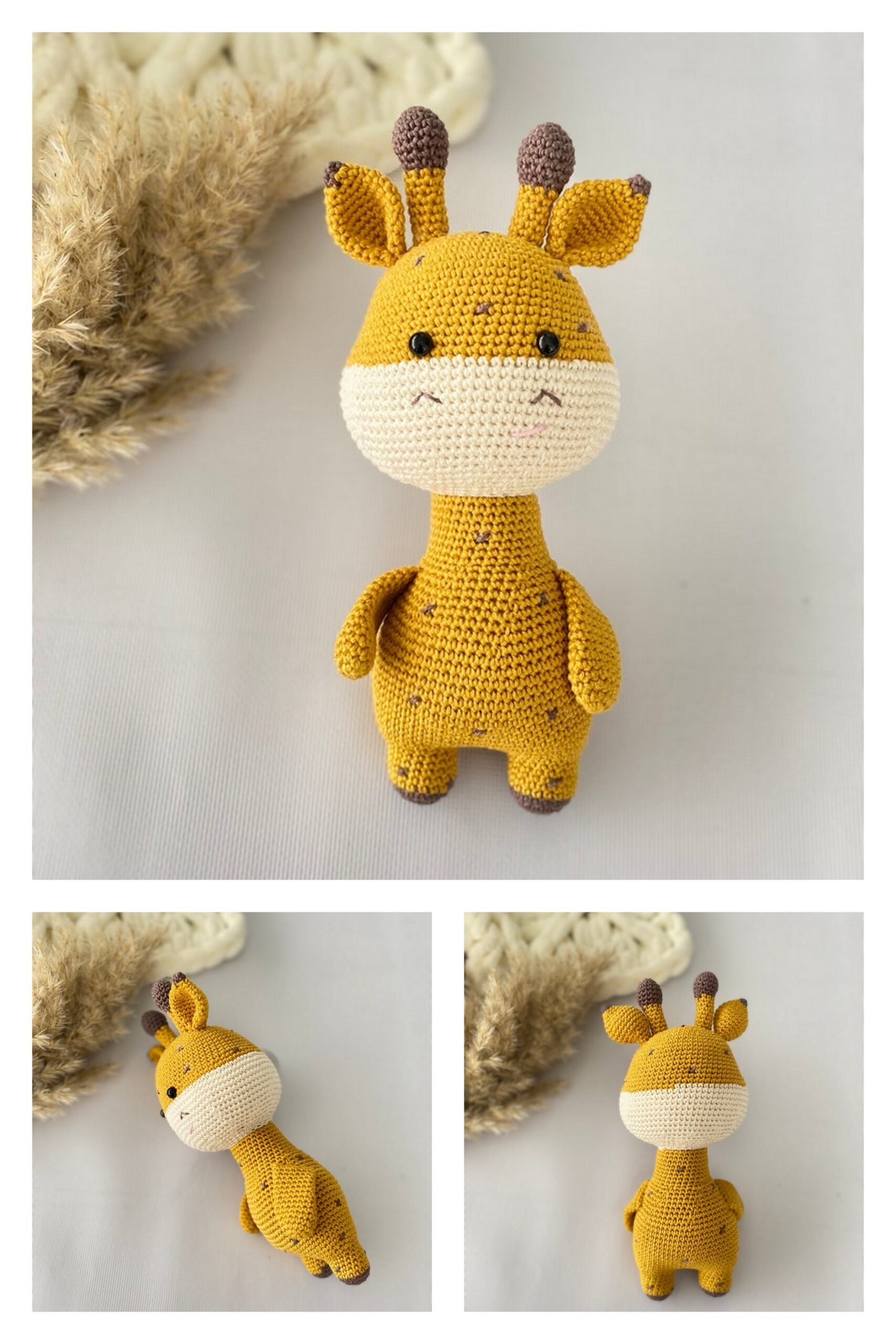 Amigurumi Cute Giraffe Free Pattern – 1 – Free Amigurumi Patterns