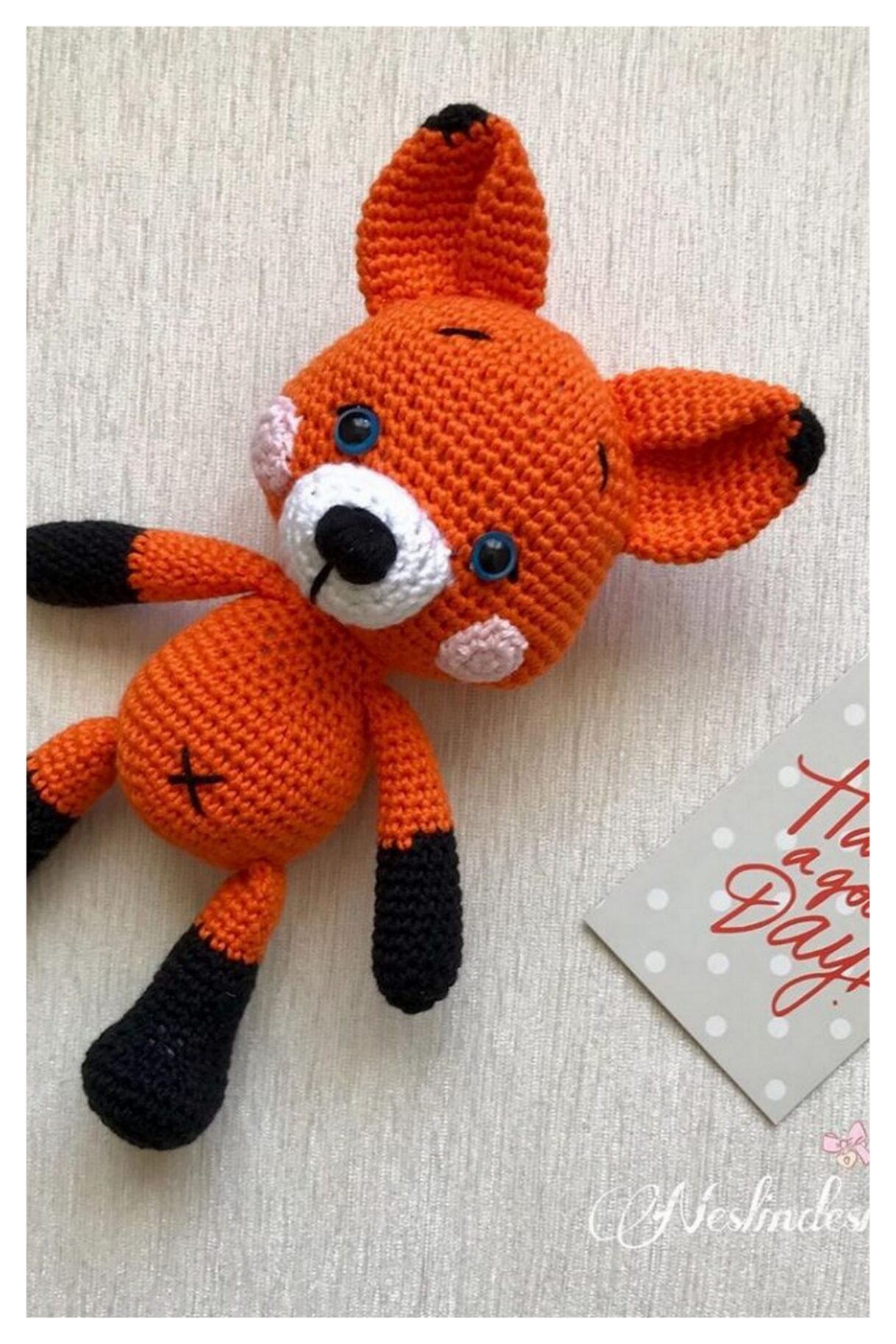 Fennec Fox Pammee Free Amigurumi Pattern – Free Amigurumi Patterns