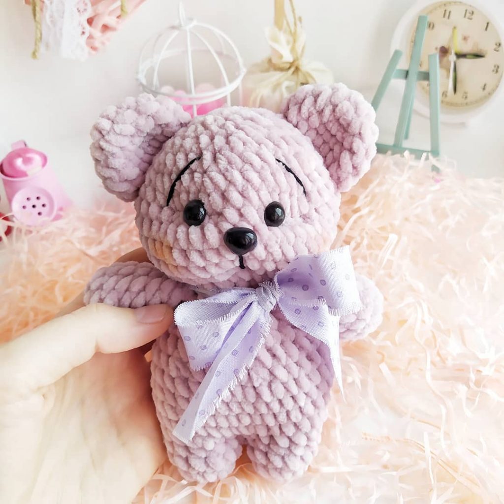 Amigurumi Little Puffy Teddy Bear Free Pattern