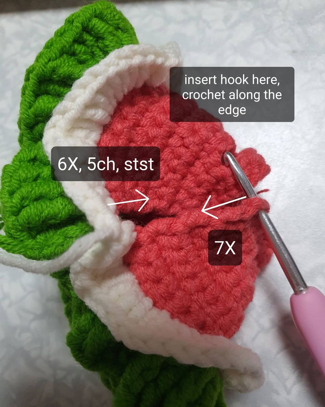 Amigurumi Susu The Watermelon Free Pattern-1 – Free Amigurumi Patterns