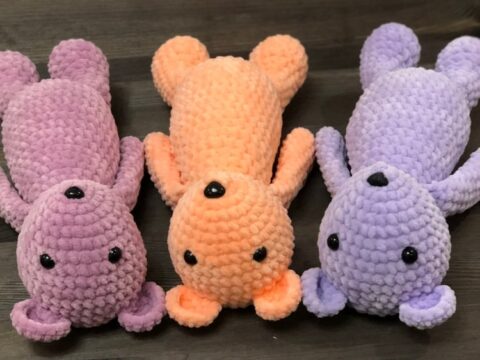 Amigurumi Bear Crochet Plush Toy Min