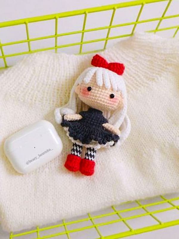 Amigurumi Little Girl Doll Free Pattern