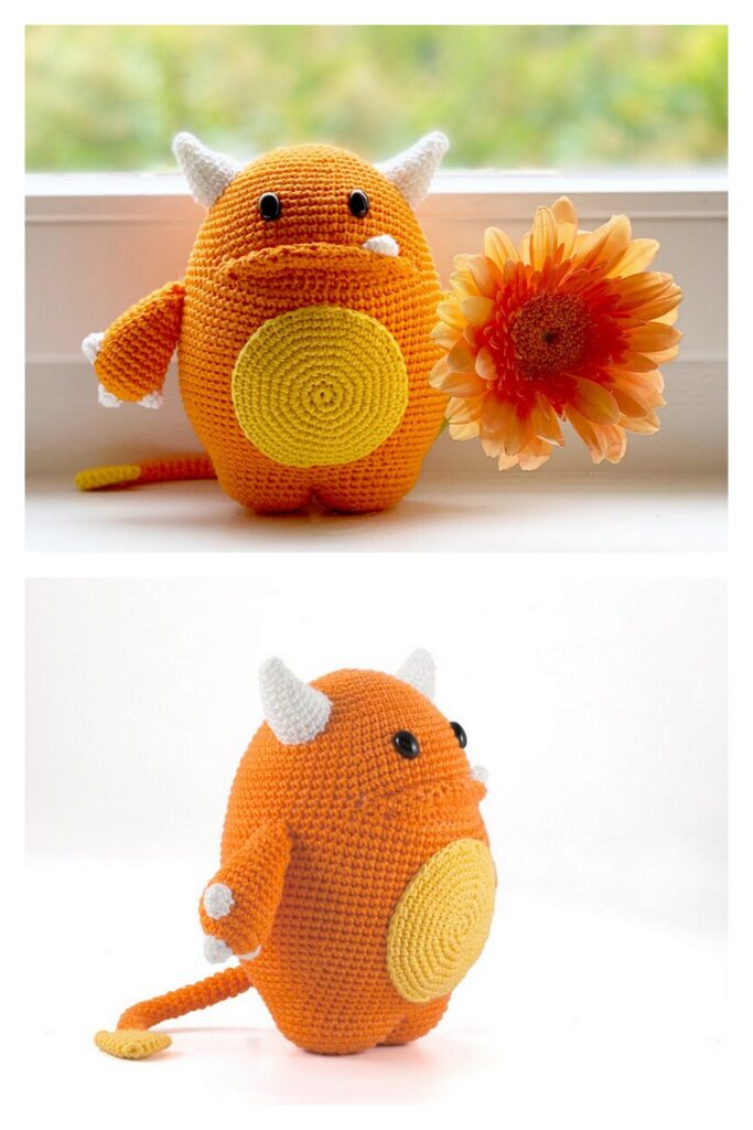 Amigurumi Monster The Mike Free Pattern - 1 28 Monster The Mike 6 Min