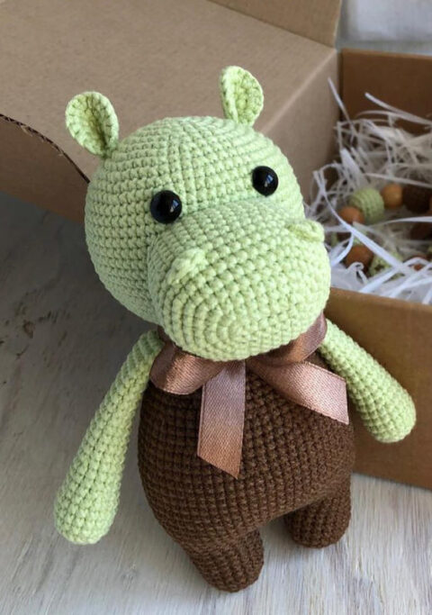 Cute Crochet Hippo