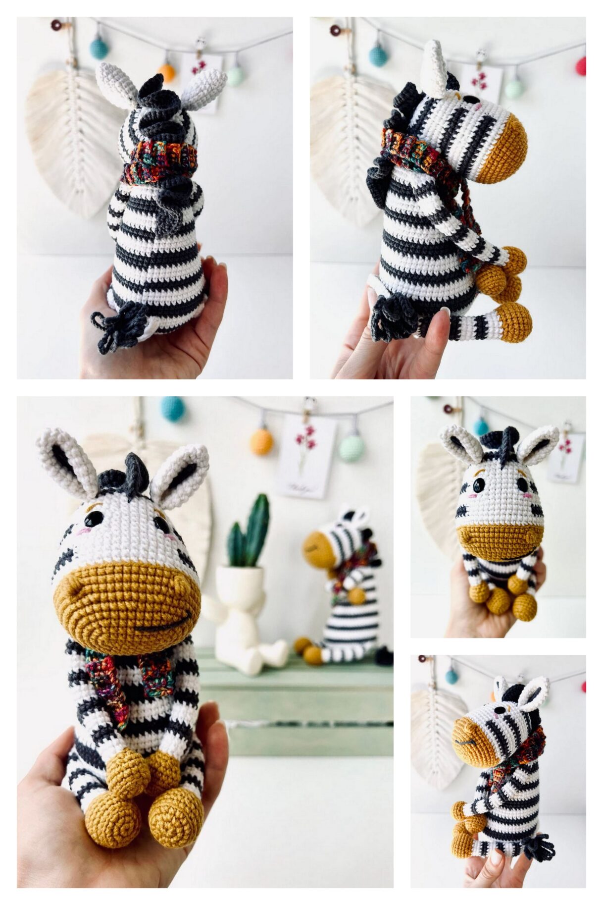 Amigurumi Zebra Doll Free Pattern-2 – Free Amigurumi Patterns