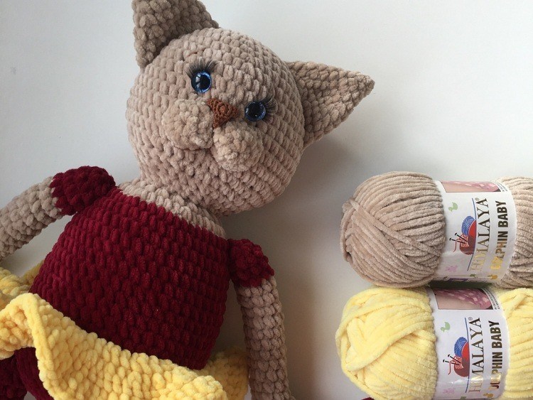 Cat Amigurumi Crochet Plush Free Pattern