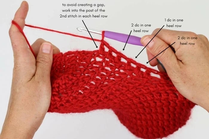 How To Crochet Christmas Stocking Min