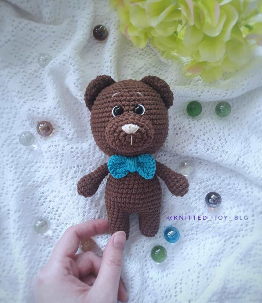 Amigurumi Small Teddy Bear Free Pattern