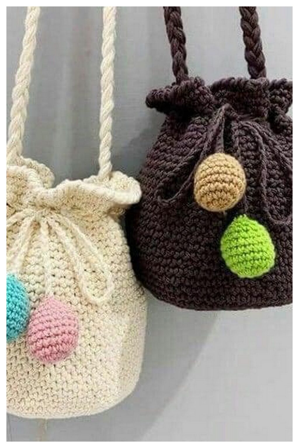 Как связать мешочек крючком