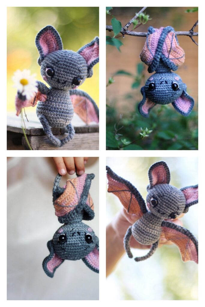 Crochet Bat 1 Min