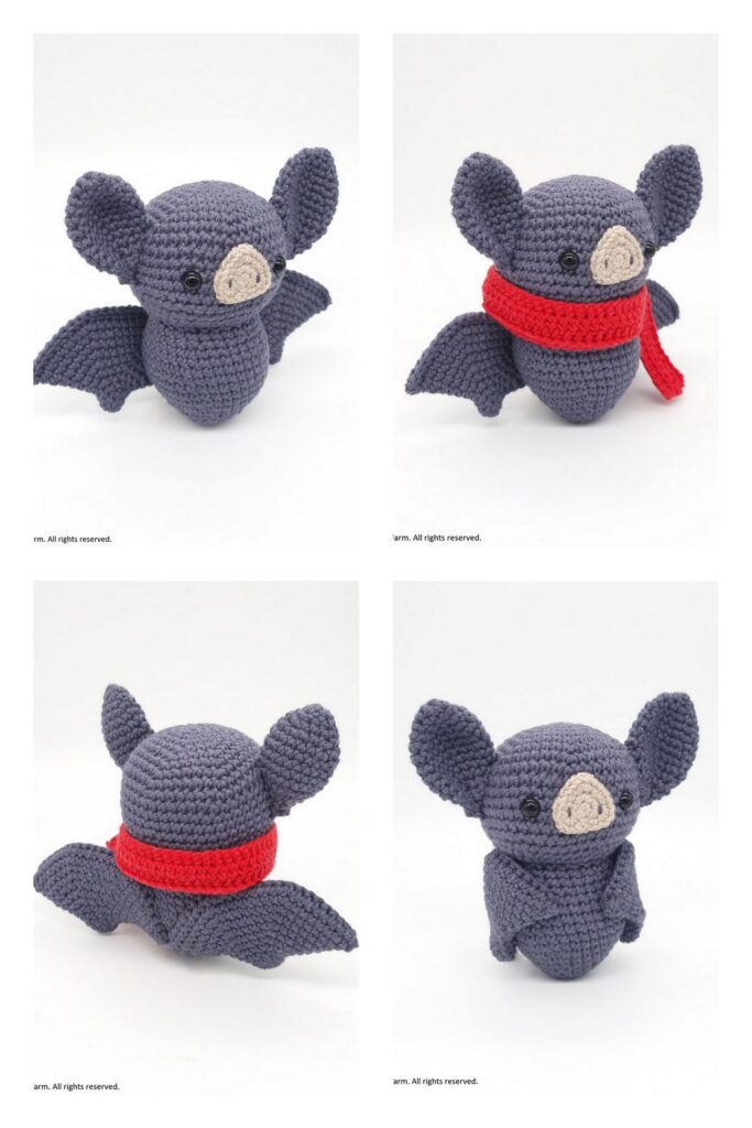 Crochet Bat 3 Min