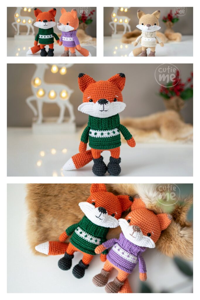 Crochet Fox 5 Min