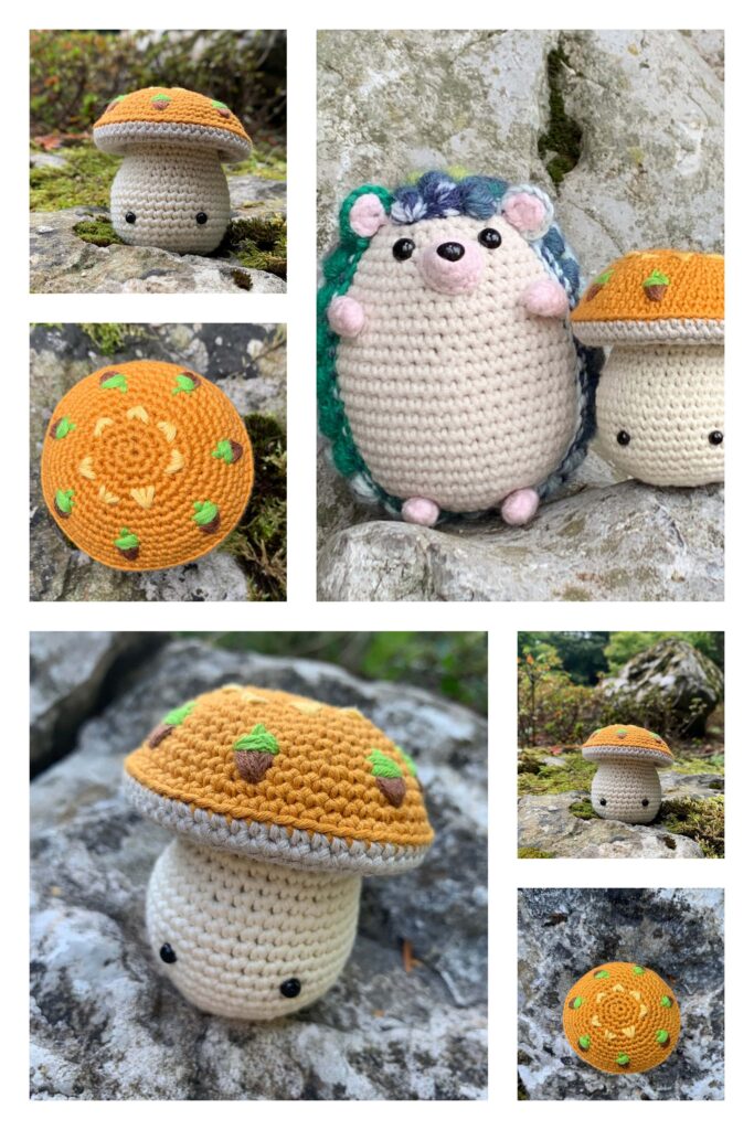 Crochet Mushroom 3 Min