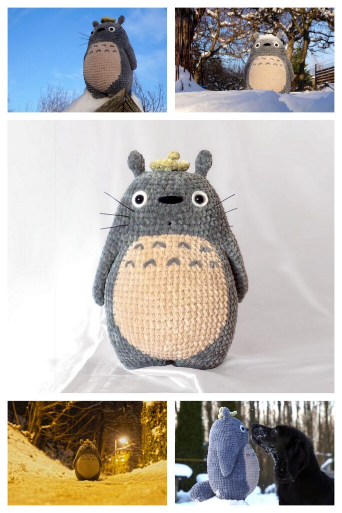 Crochet Totoro 4 Min