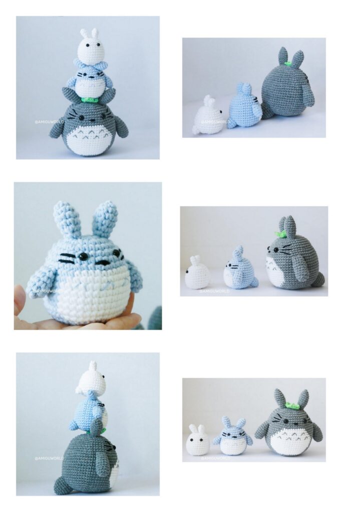 Crochet Totoro 5 Min