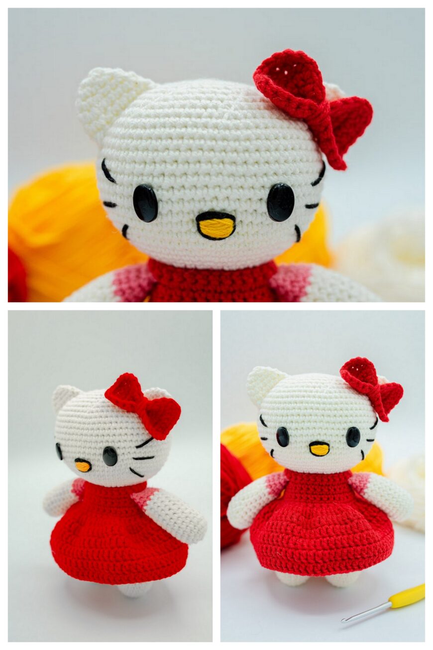 Amigurumi Hello Kitty Crochet Free Pattern1 Free Amigurumi Patterns