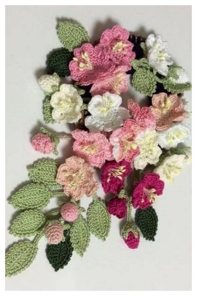 Crochet Bundle Of Flower14 Min