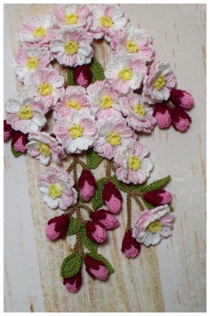 Crochet Bundle Of Flower16 Min