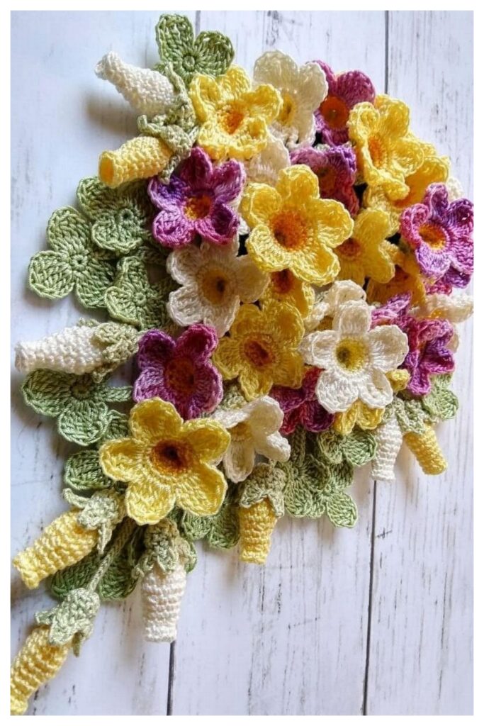 Crochet Bundle Of Flower2 Min