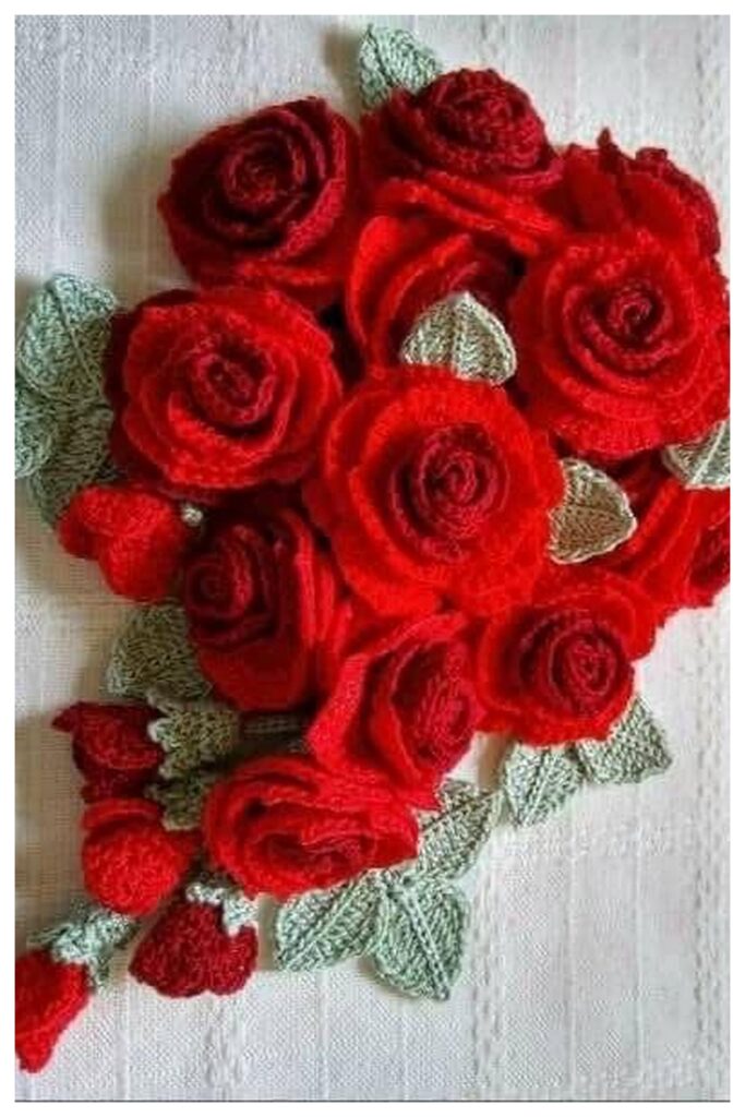 Crochet Bundle Of Flower5 Min