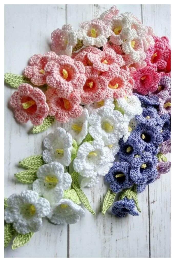 Crochet Bundle Of Flower8 Min