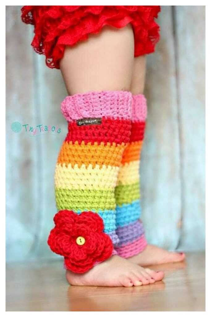 Crochet Leg Warmers Min