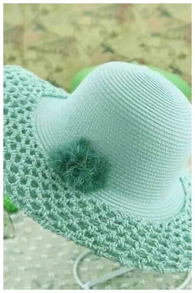 Crochet Sun Hat 2 Min