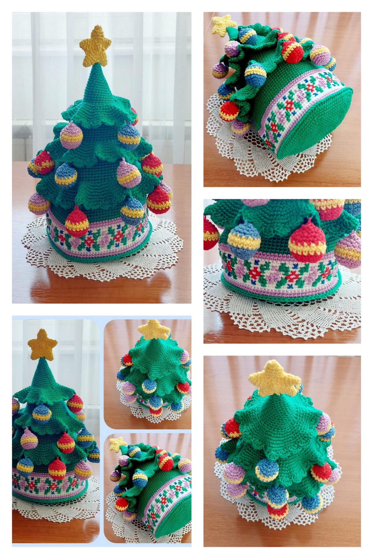 Amigurumi Christmas Tree Cake Free Pattern-1 – Free Amigurumi Patterns