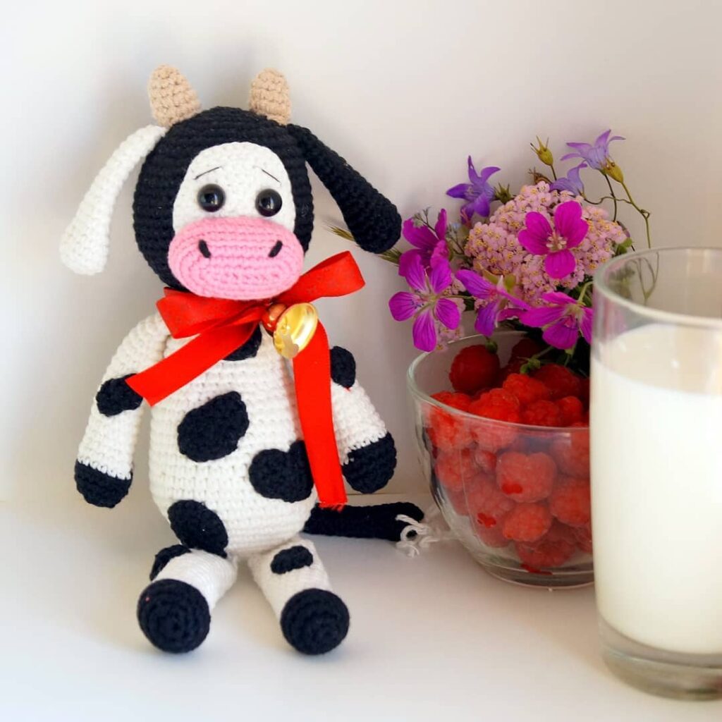 Amigurumi Crochet Cow Free Pattern-1