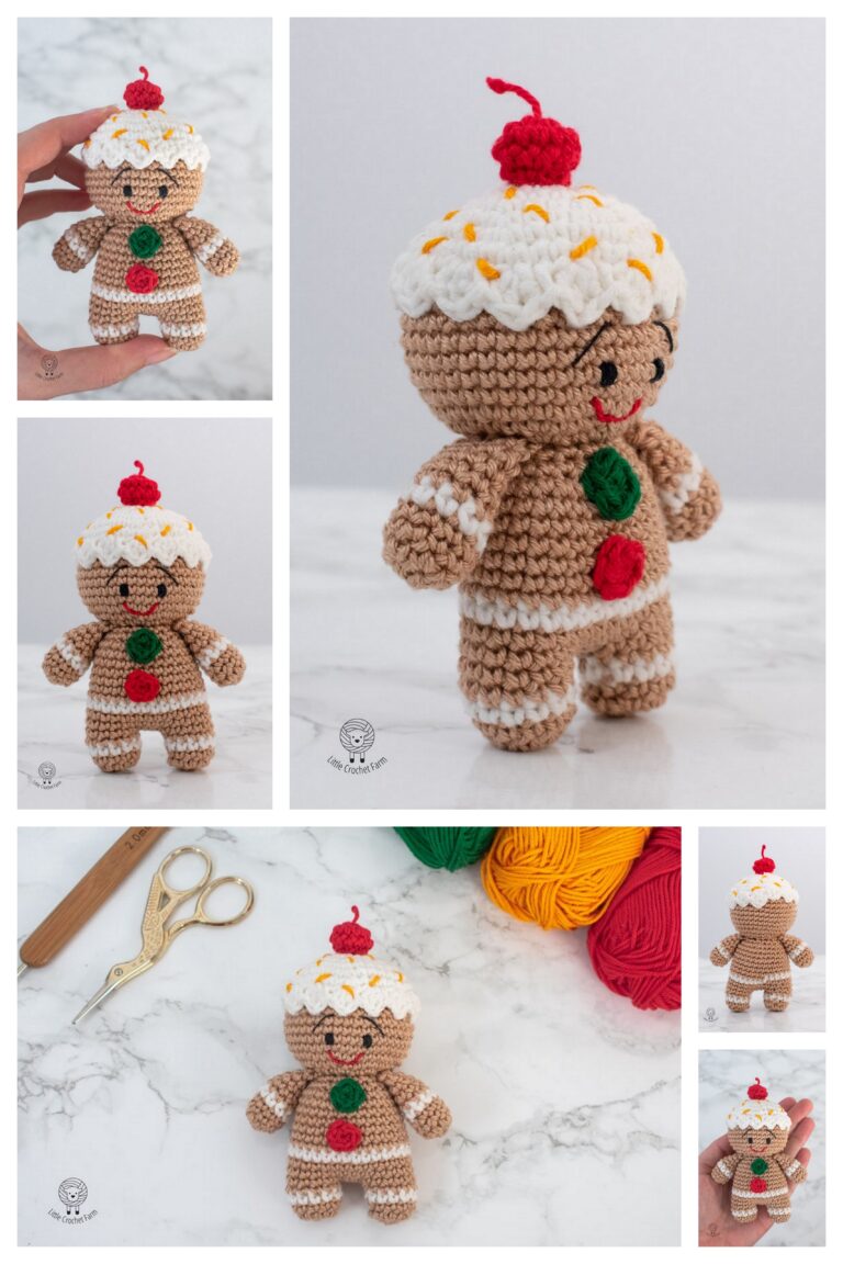 Amigurumi Gingerbread Man Free Pattern-2 – Free Amigurumi Patterns