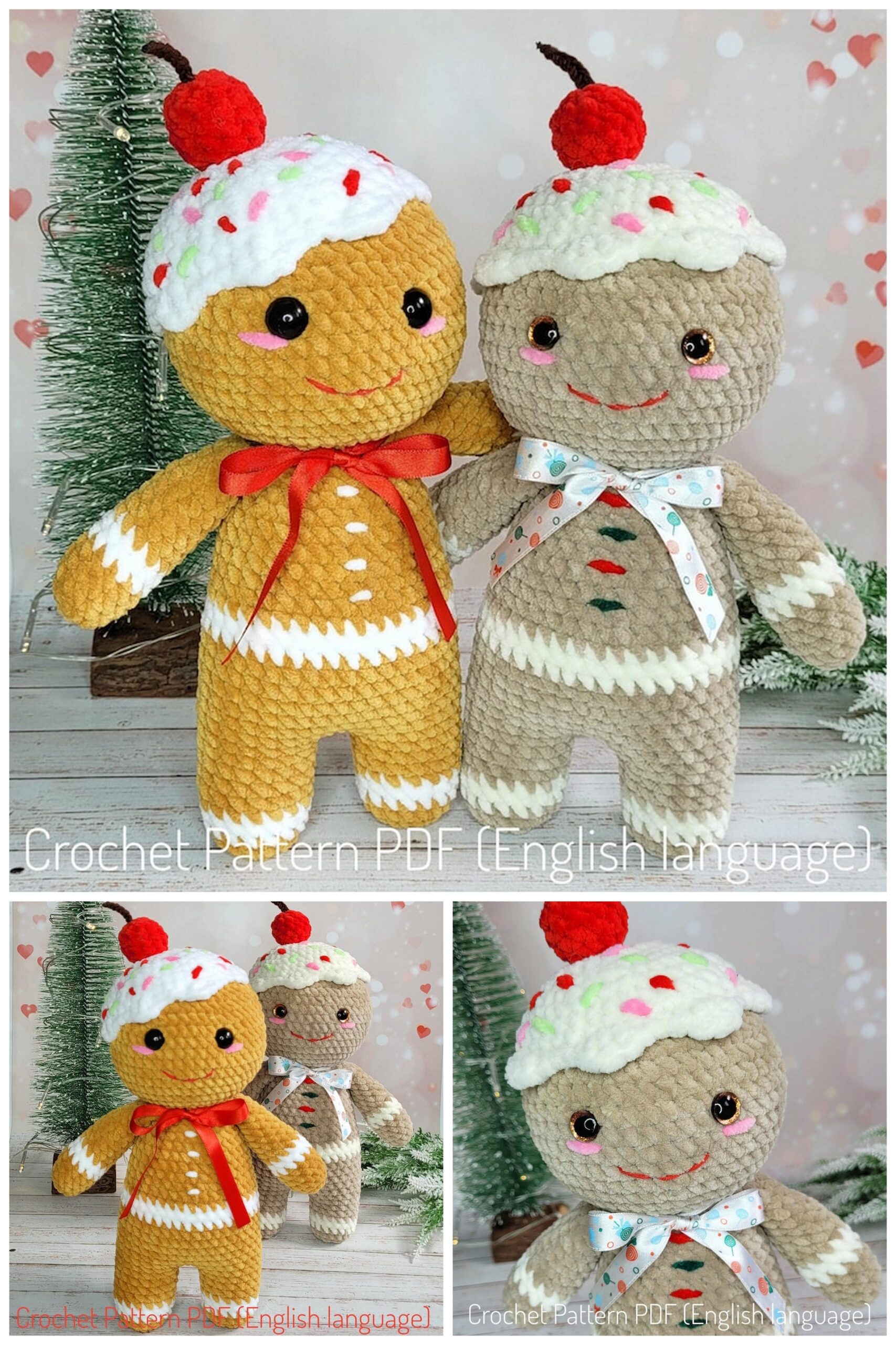 Amigurumi Gingerbread Man Free Pattern-3 – Free Amigurumi Patterns