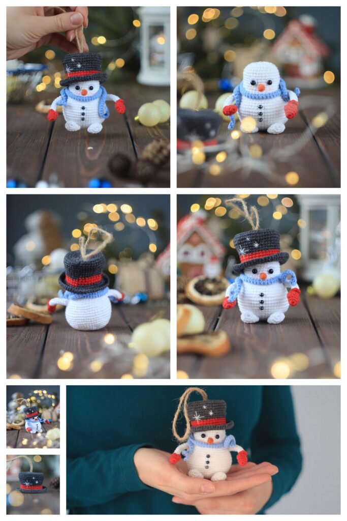 Ornament Snowman 2 3 Min