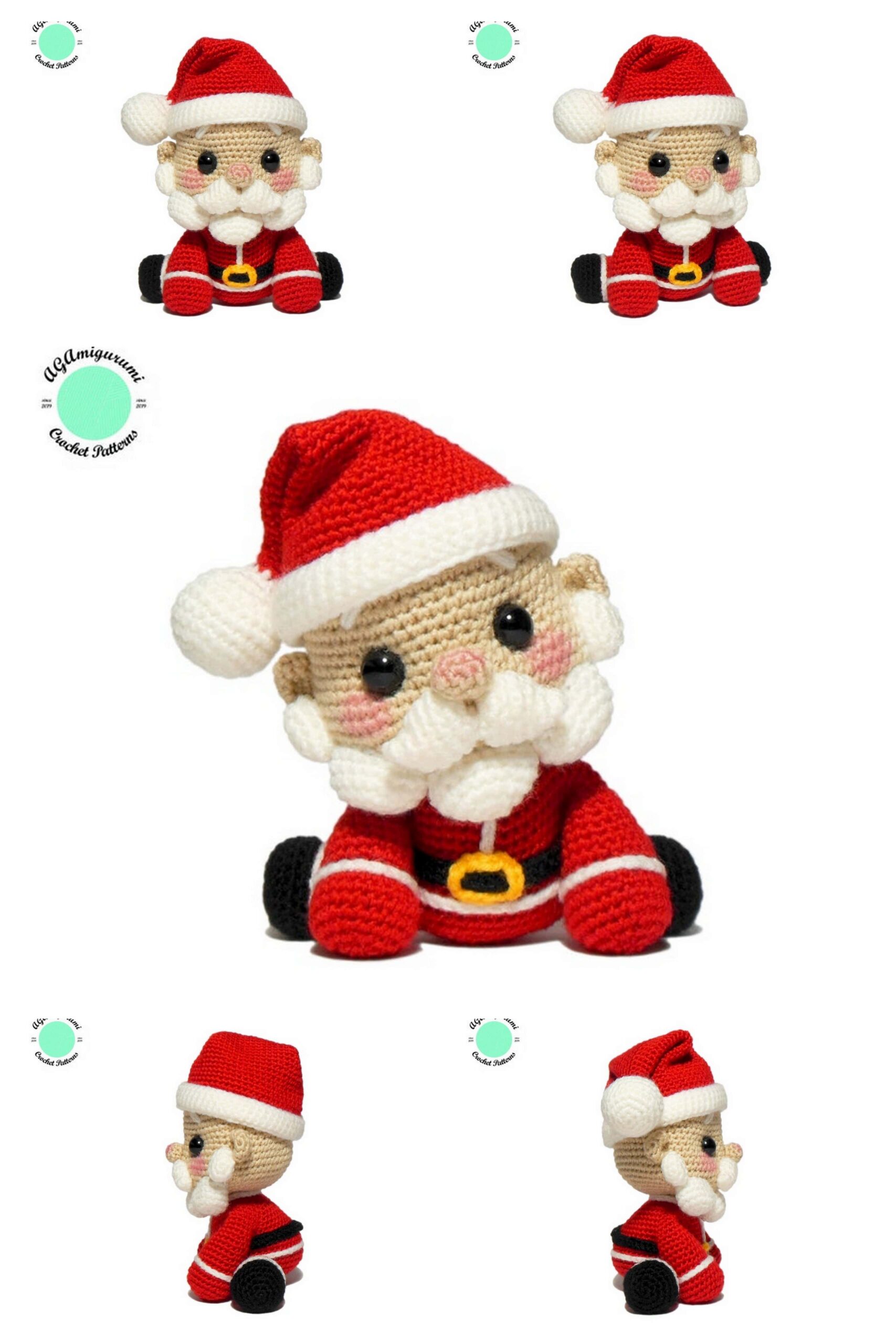 Amigurumi Santa Claus Free Pattern-2 – Free Amigurumi Patterns