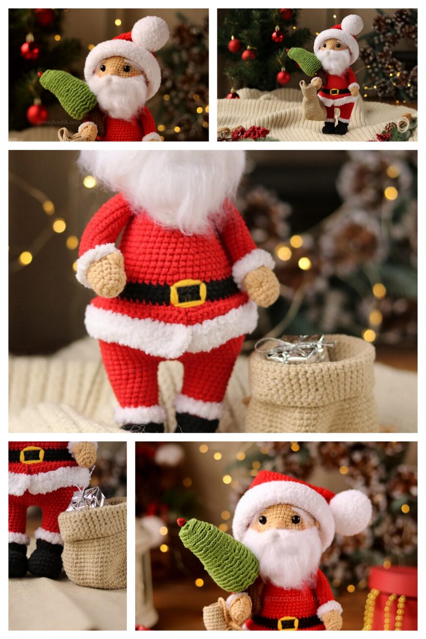 Amigurumi Santa Claus Free Pattern-2 – Free Amigurumi Patterns