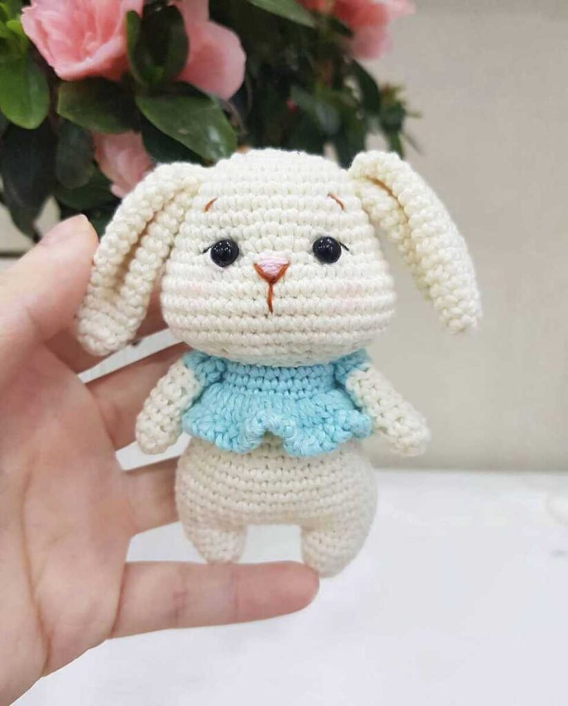 Amigurumi Cute Bunny Free Pattern-3