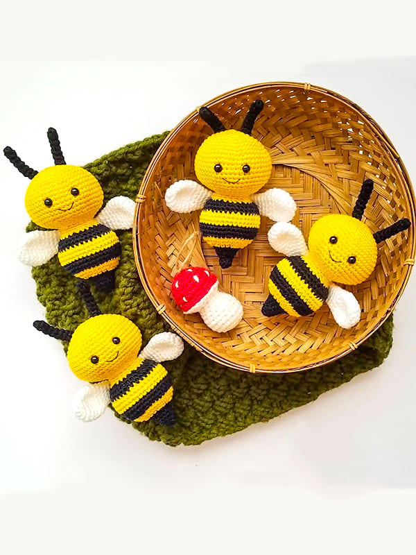Amigurumi Bee Nora Free Pattern-2