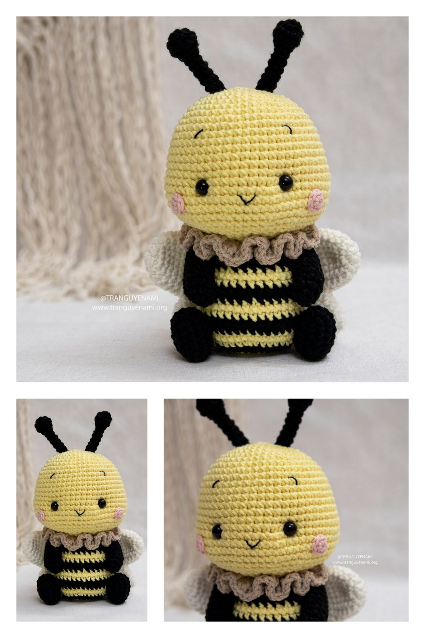 Amigurumi Bee Nora Free Pattern-2 – Free Amigurumi Patterns