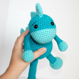Amigurumi Crochet Dinosaur Free Pattern-2