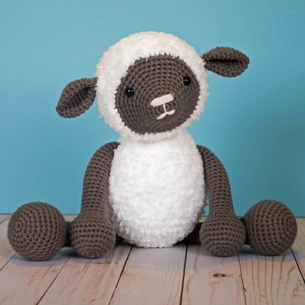 Amigurumi Crochet Lamb Free Pattern-2