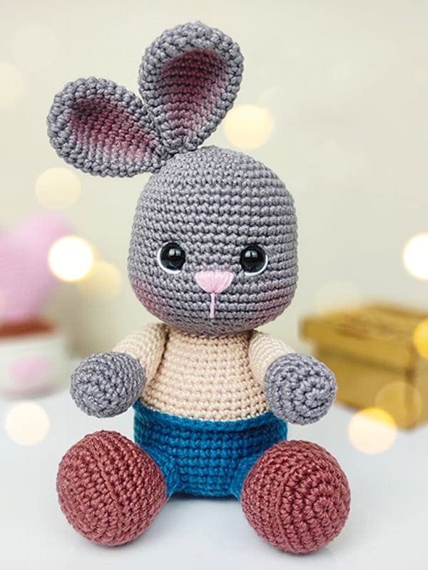 Amigurumi Cute Bunny Melvin Free Pattern-2