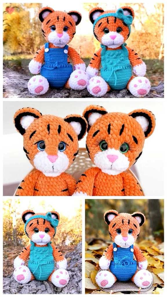 Easy Crochet Tiger 1 8 Min