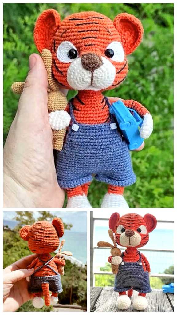 Easy Crochet Tiger 1 9 Min