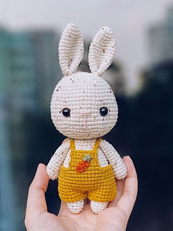 Amigurumi Hazelnut The Little Bunny Free Pattern-2