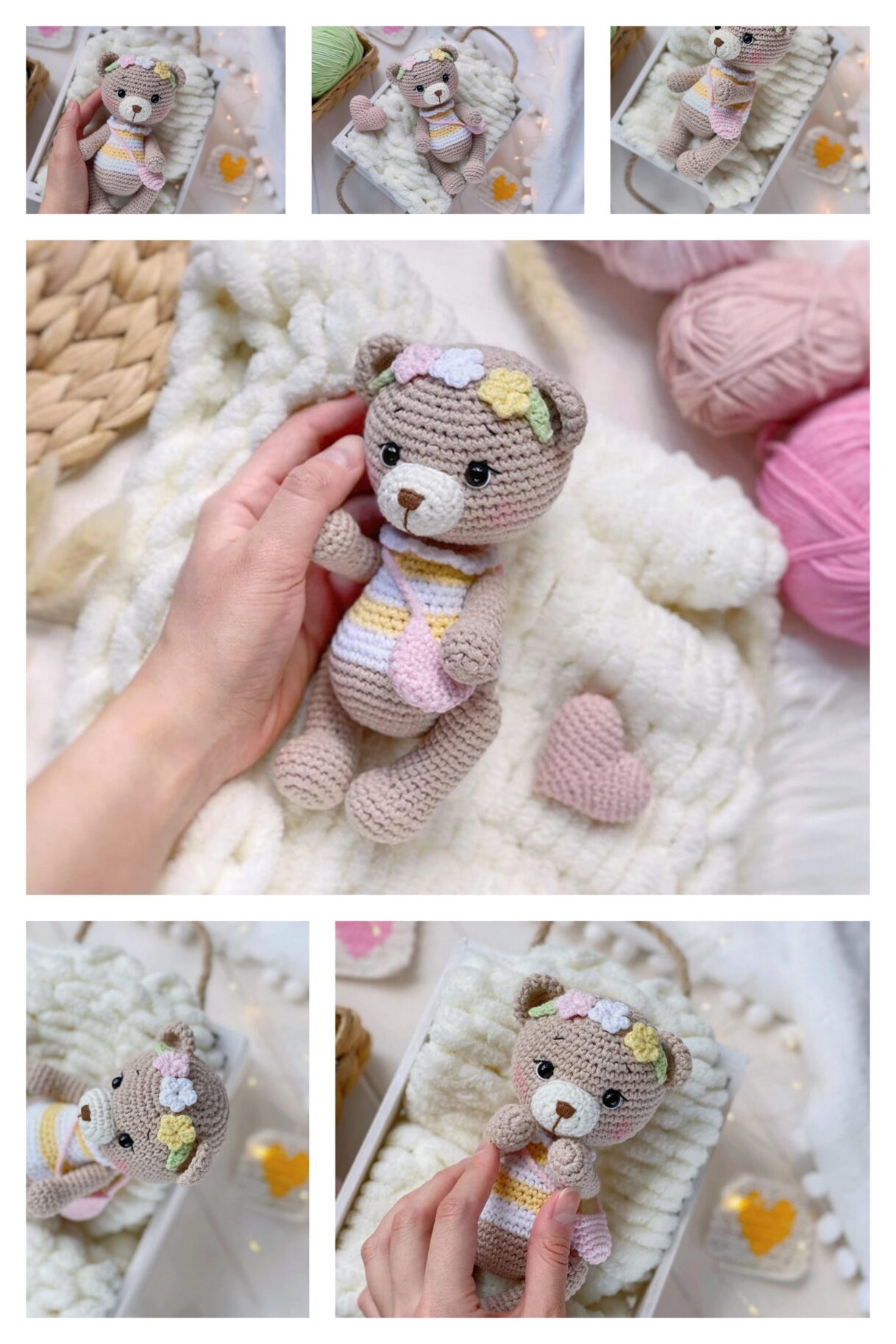 Amigurumi Plush Teddy Bear Free Pattern-3 – Free Amigurumi Patterns