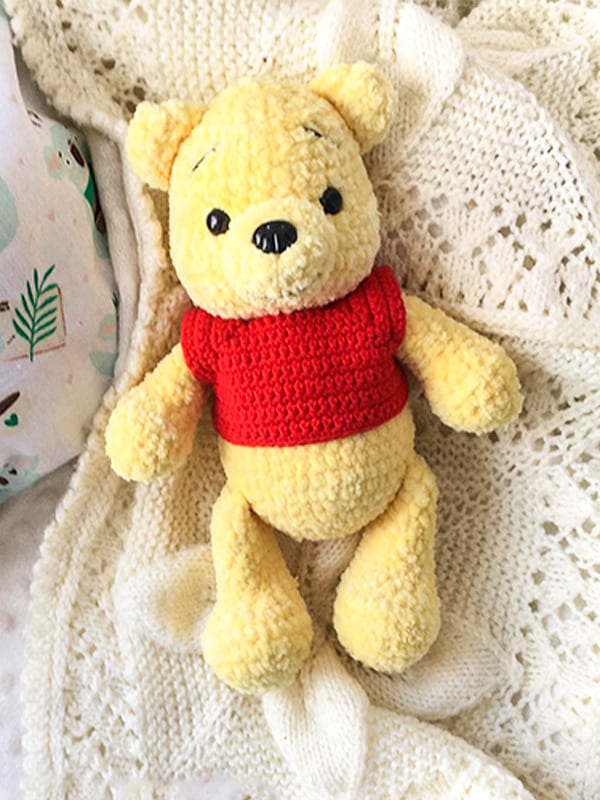 Amigurumi Winnie The Pooh Bear Free Pattern-1