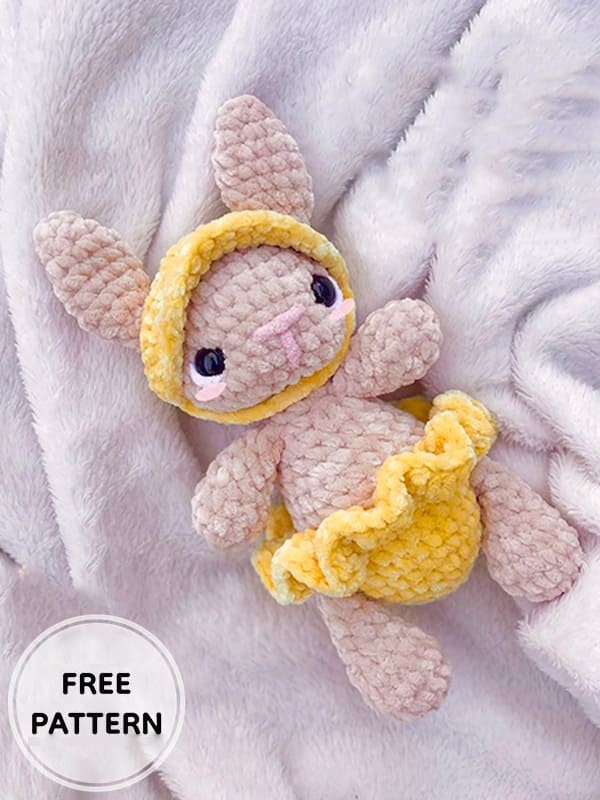 Amigurumi Bunny Kylie Free Pattern-4