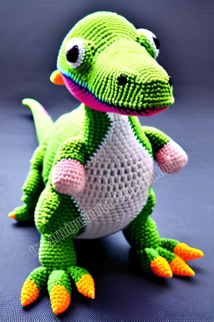 Crochet Dinosaur 2 7 Min