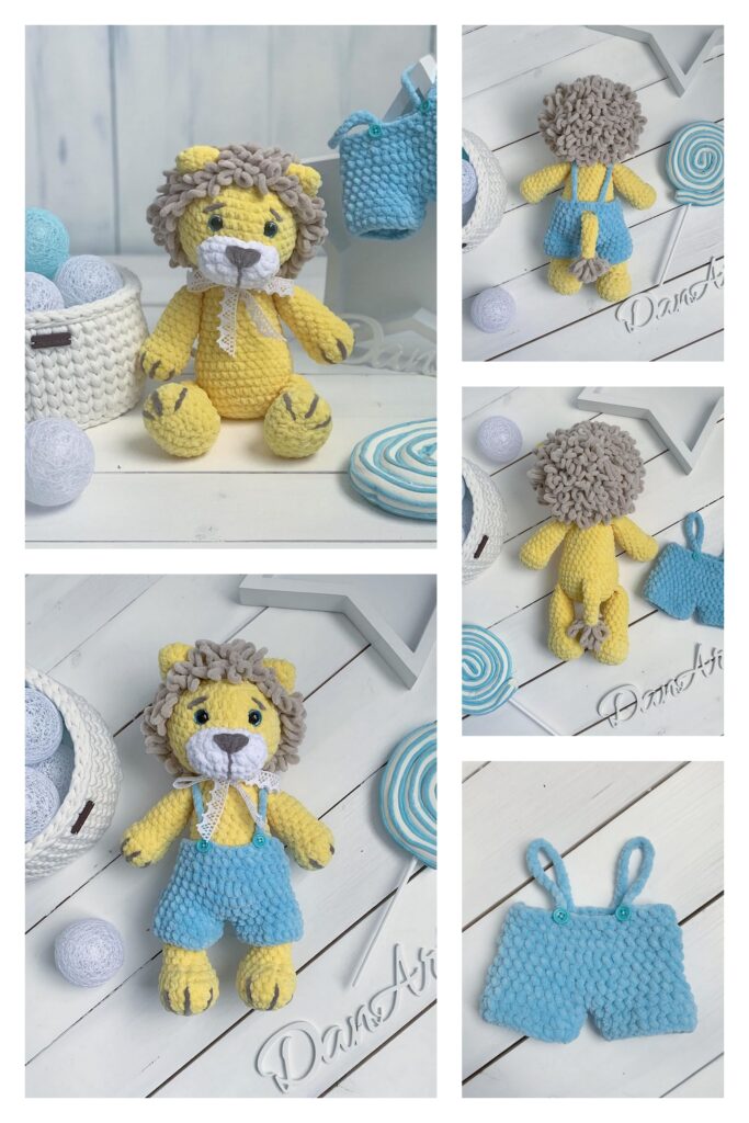 Crochet Lion 3 4 Min